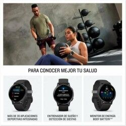 Relógio masculino GARMIN 010-02862-13 Violeta Lilás