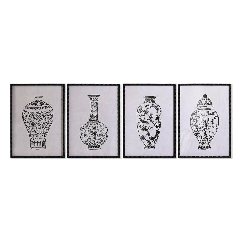Cadre DKD Home Decor Verre Sapin 50 x 70 x 2,5 cm 50 x 2,5 x 70 cm