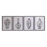 Painting DKD Home Decor Crystal Fir 50 x 70 x 2,5 cm 50 x 2,5 x 70 cm