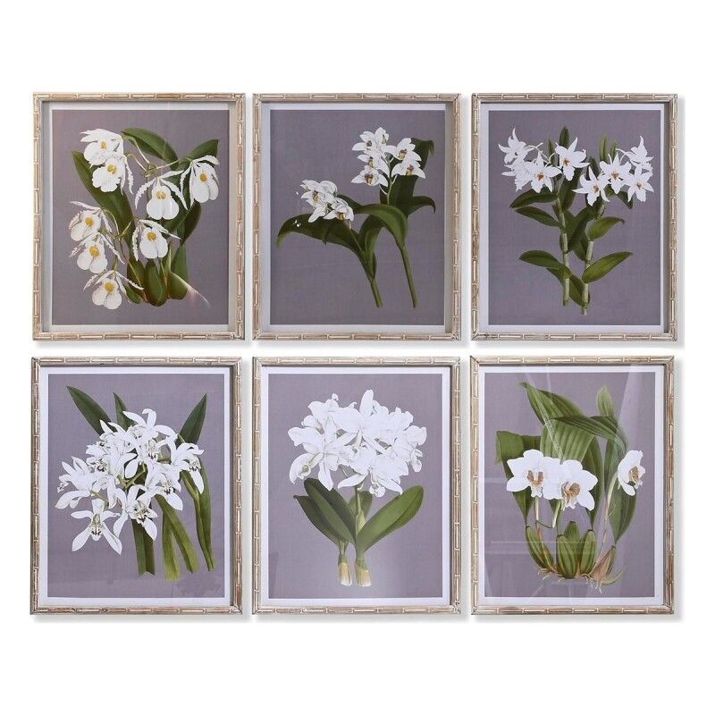 Pintura DKD Home Decor Cristal Abeto 50 x 60 x 2,8 cm 50 x 2,8 x 60 cm