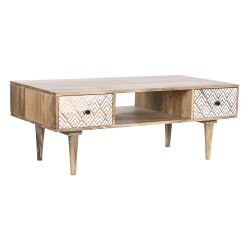 Mesa de Centro DKD Home Decor 120 x 60 x 45 cm Madeira de mangueira