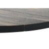 Tavolo da Pranzo DKD Home Decor Nero Naturale Metallo Legno di mango 200 x 100 x 76 cm