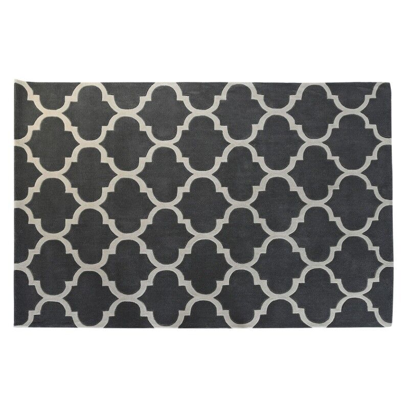 Teppich DKD Home Decor 160 x 230 x 2 cm Grau Polyester Ethnisch Teppich DKD Home Decor 160 x 230 x 2 cm Grau Polyester Ethnisch
