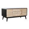 Mueble de TV DKD Home Decor 120 x 50 x 58 cm Negro Madera