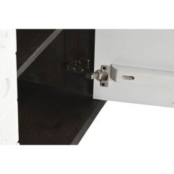 Aparador DKD Home Decor Blanco Marrón oscuro Madera de mango 150 x 43 x 80 cm