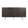 Anrichte DKD Home Decor Weiß Dunkelbraun Mango-Holz 150 x 43 x 80 cm