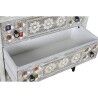 Kommode DKD Home Decor aus Keramik Grau Weiß Mango-Holz (80 x 38 x 80 cm)