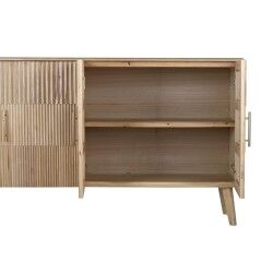 Aparador DKD Home Decor Dourado Marrom claro Madeira de paulónia Madeira MDF 157 x 40 x 80 cm