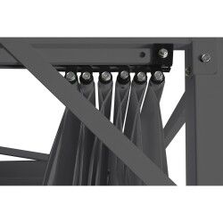 Pergola DKD Home Decor Grigio 300 x 300 x 230 cm Acciaio