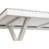 Tavolo da Pranzo DKD Home Decor Bianco Metallo Legno di mango 180 x 90 x 76 cm