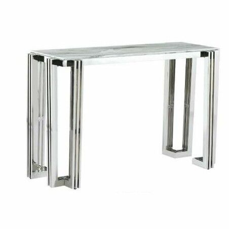 Meuble d'Entrée DKD Home Decor Blanc Argenté 120 x 45 x 78 cm