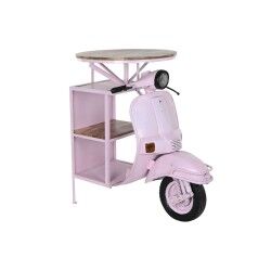 Beistelltisch DKD Home Decor Hellrosa Eisen Mango-Holz 116 x 72 x 110 cm