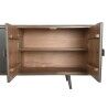 Credenza DKD Home Decor Grigio scuro Legno 177 x 38 x 75 cm
