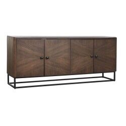Credenza DKD Home Decor Marrone scuro Legno 177 x 38 x 75 cm