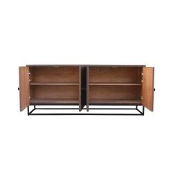 Sideboard DKD Home Decor Dark brown Wood 177 x 38 x 75 cm