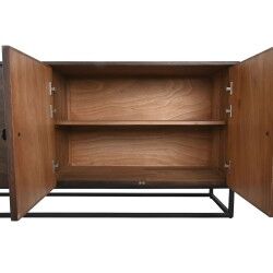 Sideboard DKD Home Decor Dark brown Wood 177 x 38 x 75 cm
