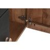 Credenza DKD Home Decor Nero Naturale Legno 177 x 38 x 75 cm