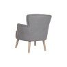 Poltrona DKD Home Decor Abeto Poliéster Cinzento escuro (66 x 70 x 88 cm)