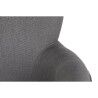 Armchair DKD Home Decor Fir Polyester Dark grey (66 x 70 x 88 cm)