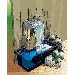 Fonte de Jardim Ubbink Niagara 60 10 x 60 x 12,5 cm