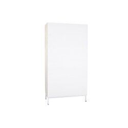 Shelves DKD Home Decor White Metal Mango wood 90 x 40 x 180 cm