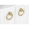 Shelves DKD Home Decor White Metal Mango wood 90 x 40 x 180 cm