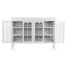 Aparador DKD Home Decor Branco Cristal Abeto 142,5 x 40,5 x 101,5 cm