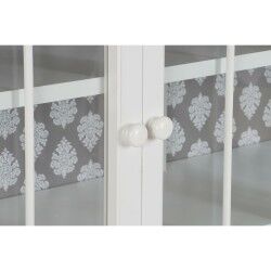 Credenza DKD Home Decor Bianco Cristallo Abete 142,5 x 40,5 x 101,5 cm