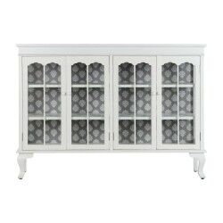 Credenza DKD Home Decor Bianco Cristallo Abete 142,5 x 40,5 x 101,5 cm