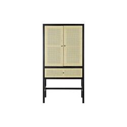 Armadio DKD Home Decor 80 x 38 x 160 cm Abete Naturale Nero