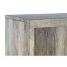 Sideboard DKD Home Decor Black Natural Mango wood 70 x 35 x 185 cm 70 x 35 x 184 cm