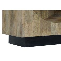 Credenza DKD Home Decor Nero Naturale Legno di mango 70 x 35 x 185 cm 70 x 35 x 184 cm