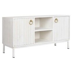 TV-Möbel DKD Home Decor Gold Metall Weiß Mango-Holz 120 x 40 x 60 cm
