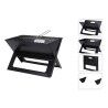 Armadio DKD Home Decor 100 x 40 x 175 cm Nero Metallo Acacia