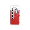 Suporte para garrafas DKD Home Decor 70 x 44 x 151 cm Vermelho Branco Ferro