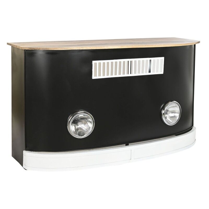 Móvel de bar DKD Home Decor Branco Castanho Preto 157 x 52 x 90 cm BAR Móvel de bar DKD Home Decor Branco Castanho Preto 157 x 52 x 90 cm BAR