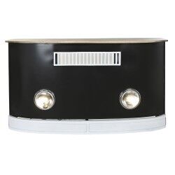 Bar unit DKD Home Decor White Brown Black 157 x 52 x 90 cm BAR