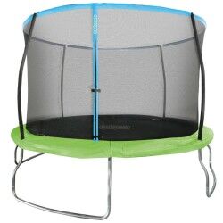 Cama Elástica Infantil con Red de Seguridad Aktive 366 x 266 x 366 cm