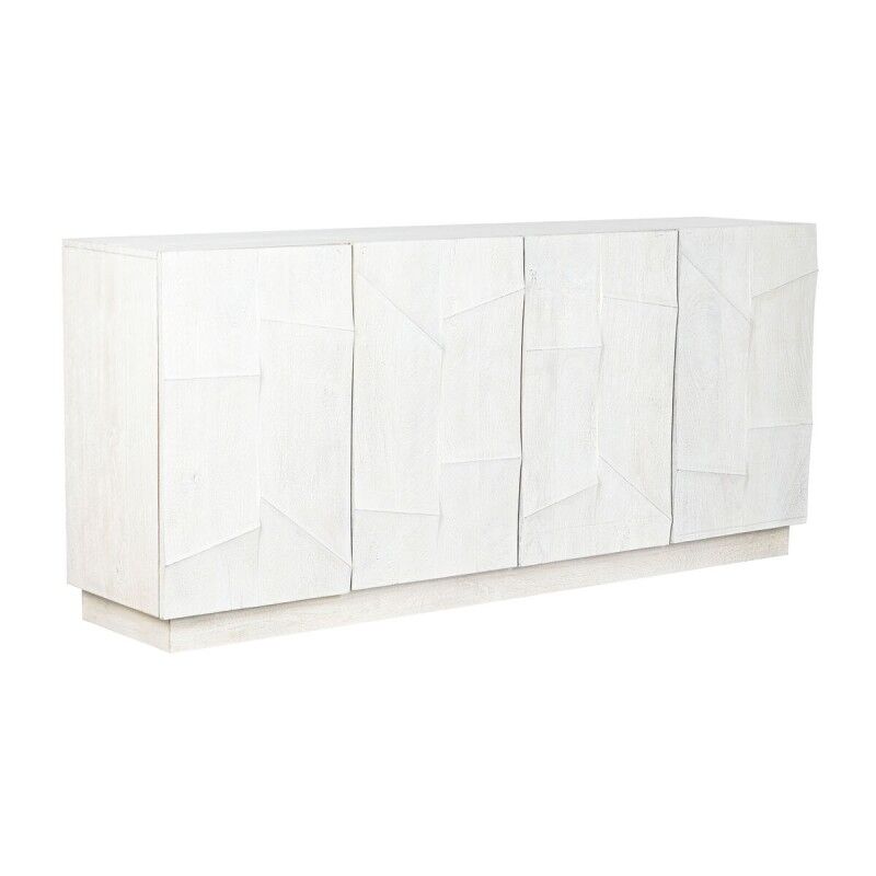 Aparador DKD Home Decor Branco Creme Madeira de mangueira 180 x 40 x 80 cm
