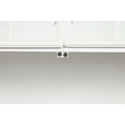 Suporte Expositor DKD Home Decor 91 x 36,5 x 172 cm Abeto Cristal Metal