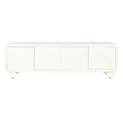 Mueble de TV DKD Home Decor Blanco Madera MDF 160 x 37 x 50 cm