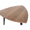 Tavolino da Caffè DKD Home Decor Metallo Acacia 90 x 90 x 76 cm