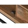 Credenza DKD Home Decor Marrone Nero Cristallo Legno di mango 90 x 40 x 90 cm