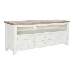 Mueble de TV DKD Home Decor Beige Natural Madera de Paulonia 134,5 x 35 x 55 cm