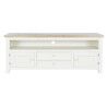 Móvel de TV DKD Home Decor Bege Natural Madeira de paulónia 134,5 x 35 x 55 cm
