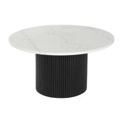Tavolino da Caffè DKD Home Decor Marmo Legno MDF 80 x 80 x 42 cm