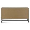 Aparador DKD Home Decor Negro Natural Metal Madera MDF 120 x 40 x 64 cm