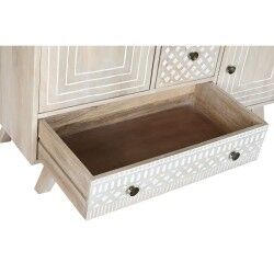 Aparador DKD Home Decor Branco Natural Madeira de mangueira 115 x 42 x 75 cm