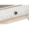 Móvel de TV DKD Home Decor Branco Natural Madeira de mangueira 130 x 40 x 45 cm