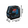 Livella laser BOSCH GCL 2-50 